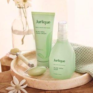 新品上市：Jurlique 天然芦荟护肤系列 收芦荟护手霜、保湿喷雾
