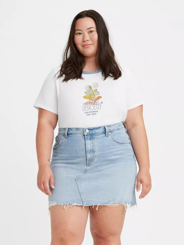 Cropped Jordie T-shirt (plus Size)