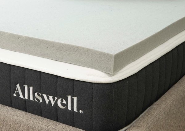 3" Memory Foam Mattress Topper Infused with Graphite