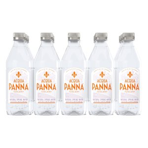 Acqua Panna Natural Spring Water, 16.9 Fl Oz (Pack of 15)