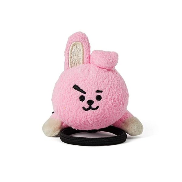 Official Merchandise by Line Friends - COOKY Character Plush Figure Lying Hair Tie Accessories
