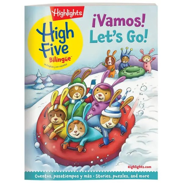 High Five 英语+西班牙语杂志 6个月