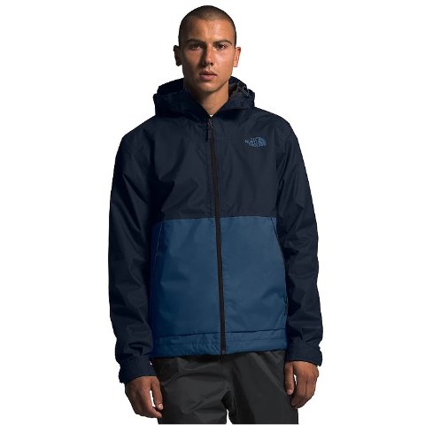 black lightweight north face jacket