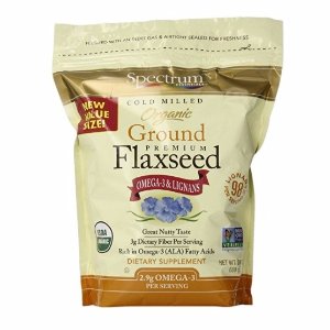 Spectrum Essentials Organic Ground Flaxseed, 24 Ounce