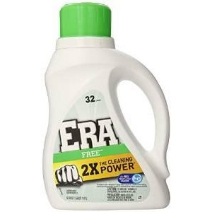 Era 2x Ultra Free Liquid Detergent 32 Loads 50 Fluid Ounce (Pack of 6)