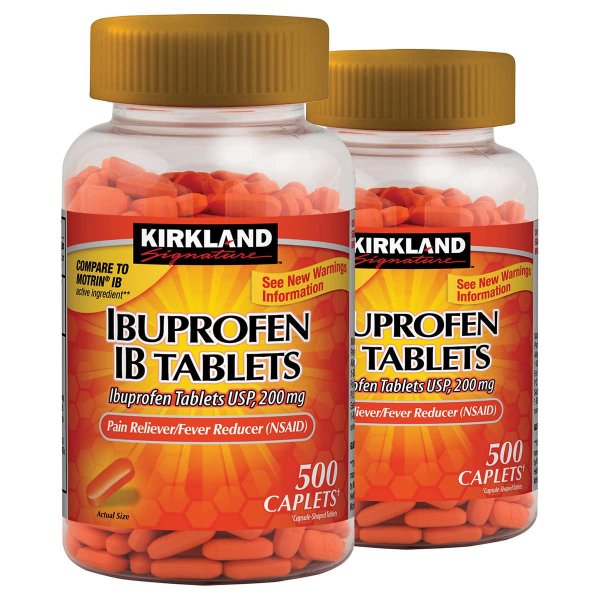 Ibuprofen IB, 200 mg., 1,000 Caplets