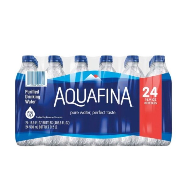 Aquafina 纯净水16.9oz 24瓶