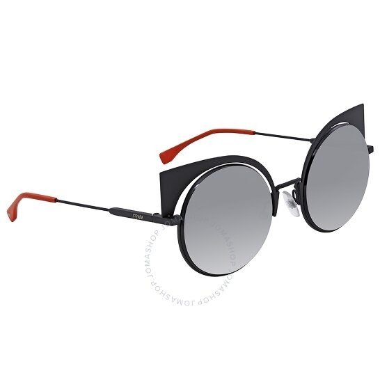 Eyeshine Grey Gradient Cat Eye Ladies Sunglasses FF 0177/S 003VK