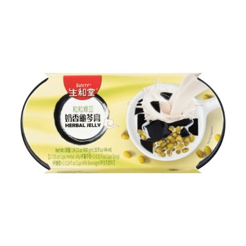 生和堂 奶香绿豆龟苓膏 2杯入 444g