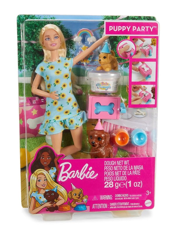Barbie Puppy Party Set