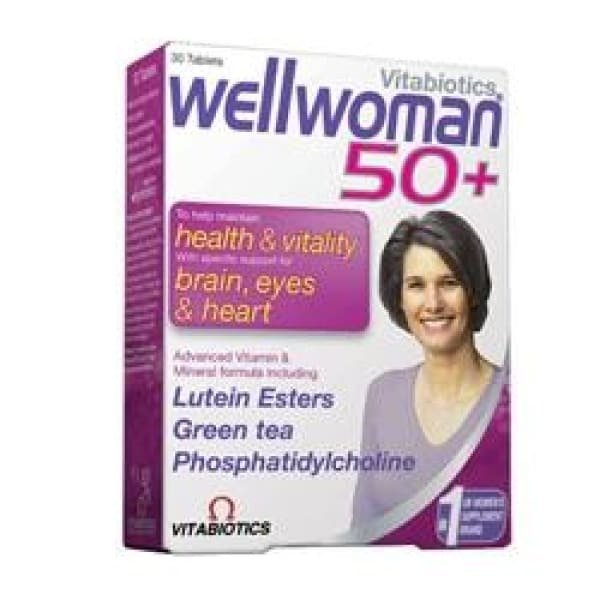 Vitabiotics Wellwoman 50+ 胶囊