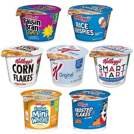 Classic Cereal in a Cup Assortment Pack (60 ct.) - Sam's Club