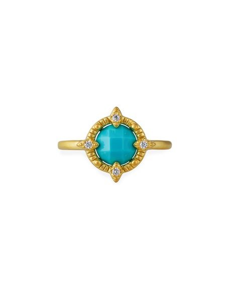 Amazonian Allure Single-Stone Cocktail Ring Size 9