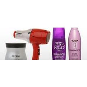 Popular hair care brands and styling products  