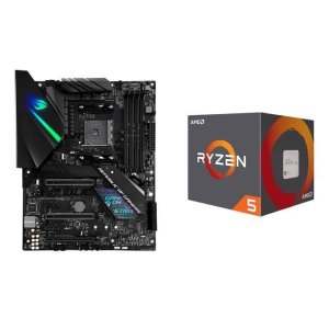 AMD RYZEN 5 2600X 6-Core 3.6 GHz (4.2 GHz Max Boost) Processor + ASUS ROG Strix X470-F MB