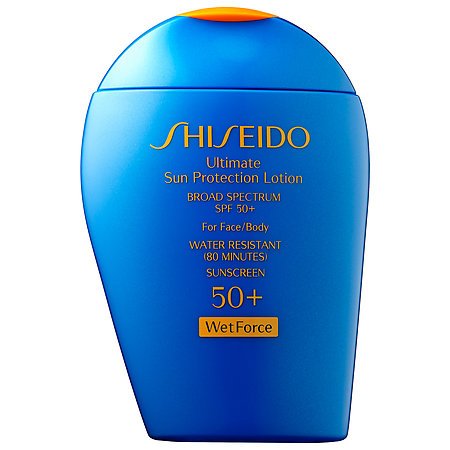Shiseido Ultimate SPF 50+ 面部/身体防晒乳