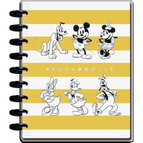 The Happy Planner, Disney, Squad Goals II Classic 12 Month Planner, 2022, 7.75"x 0.563"x 9.75"