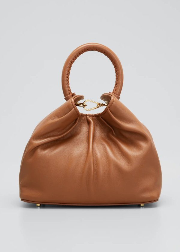 Dumpling Small Leather Top Handle Bag