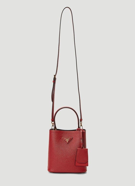 Panier Small Shoulder Bag in Red