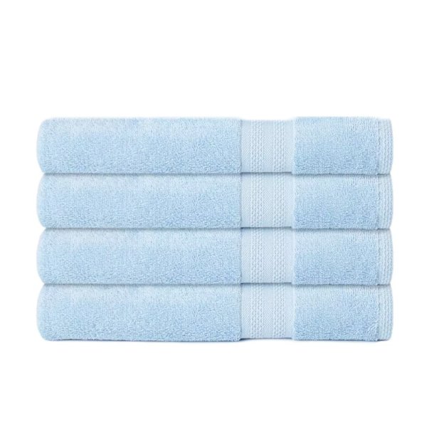 Sunham 柔软纯棉浴巾 4条装 多色可选 平均每条$2.95