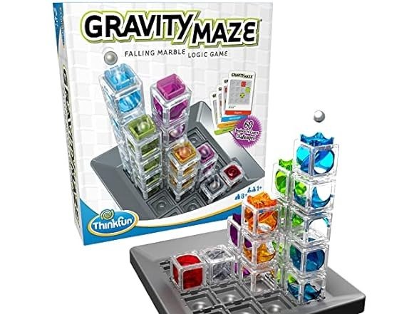 Gravity Maze Marble Run Brain Game and STEM Toy for Boys and Girls Age 8 and Up: Toy of the Year Award Winner