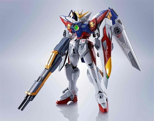 TAMASHII NATIONS - New Mobile Report Gundam Wing - Wing Gundam Zero, Metal Robot Spirits