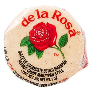 De La Rosa 墨西哥玫瑰花生酥糖 1oz 30个