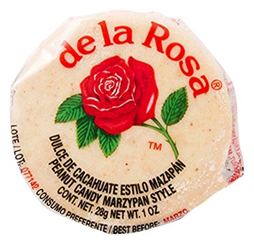 De La Rosa Marzipan Peanut Candy, 1 OZ each - 30 Packs