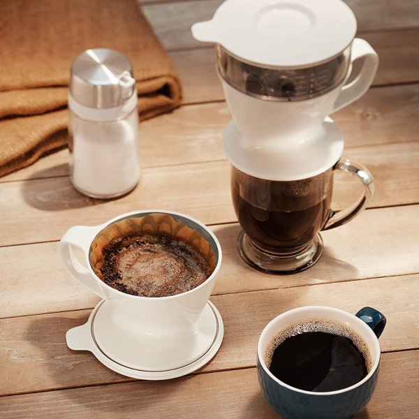 Brew Pour-Over Coffee Maker with Water Tank