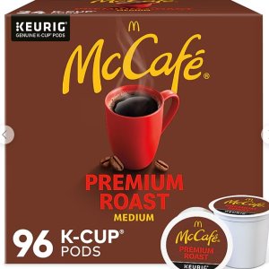 McCafe Premium Roast Coffee Keurig® K-Cup® Pods, Medium Roast, 96/Carton