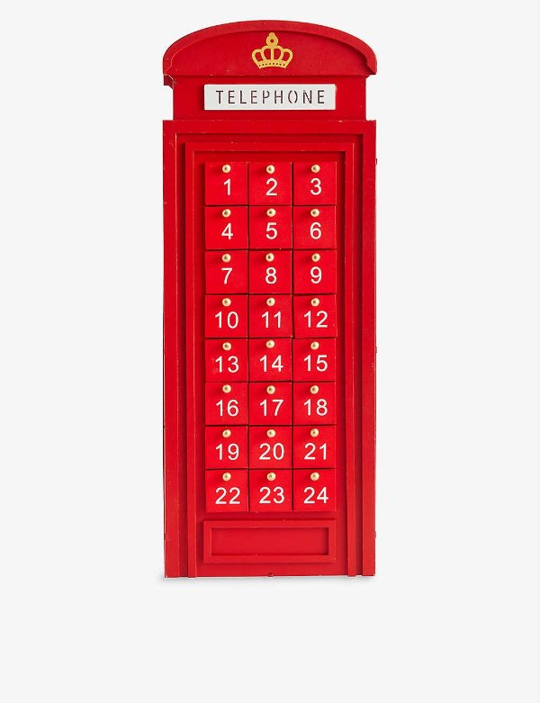 电话亭圣诞日历