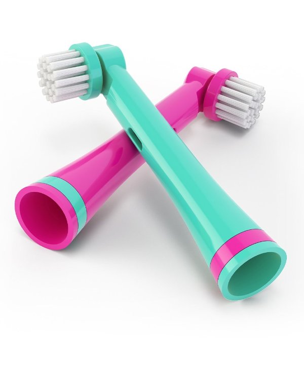 Pink & Blue Pony Replacement Brush Head Set