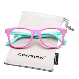 COASION Kids Clear Glasses for Kids