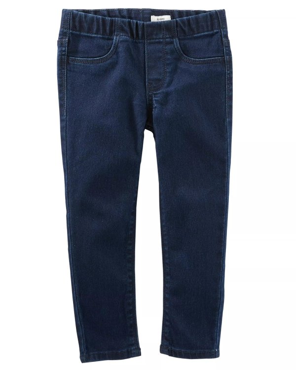 Pull-On Jeggings - Cornwall Wash
