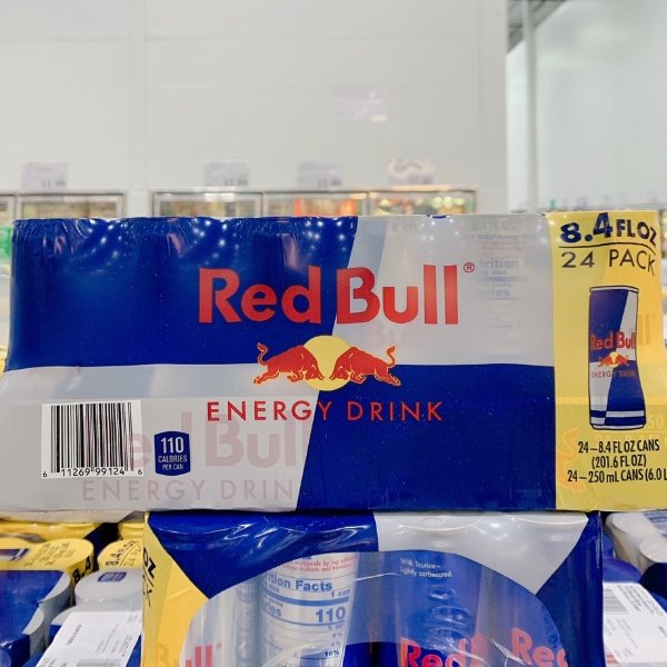 Bull Energy Drink, 8.4 fl oz, 24-count