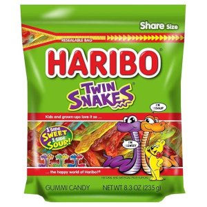Haribo小蛇造型果味软糖8.3oz