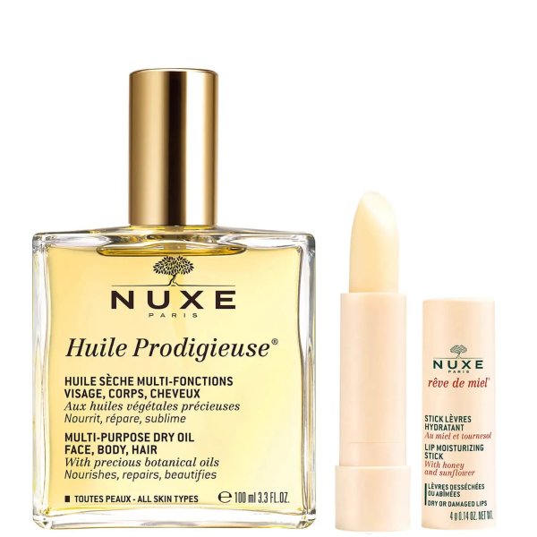 Exclusive Huile Prodigieuse Oil and Lip Stick Duo