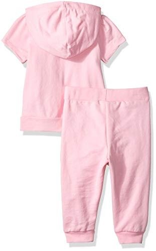 Baby Girls 2 Pieces Pants Set with Hoody