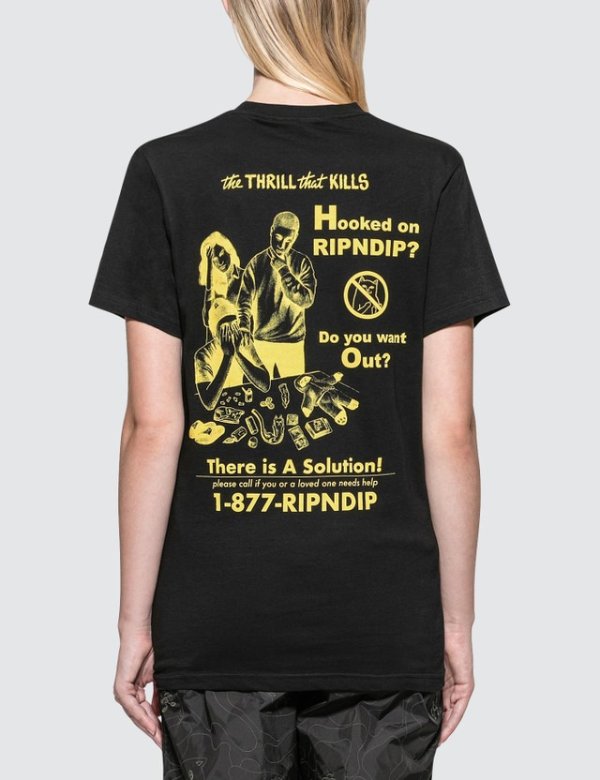 RIPNDIP - Hooked S/S T-Shirt | HBX