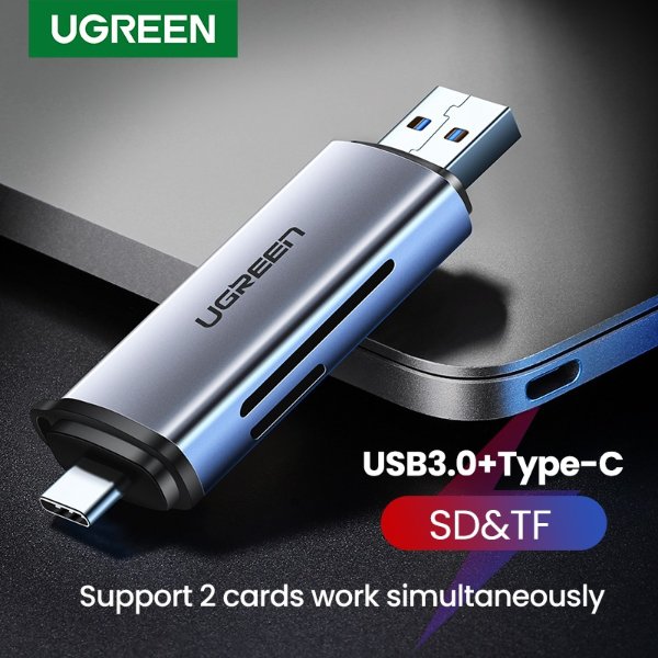 Card Reader Usb 3.0&type C To Sd Micro Sd Tf Card Reader For Pc Laptop