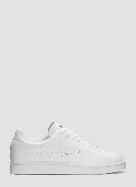 Yohji Court Sneakers in White