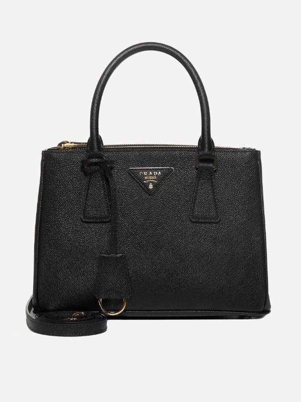 Galleria mini saffiano leather bag