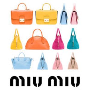 MiuMiu Designer Handbags, Shoes & Wallets on Sale @ Rue La La