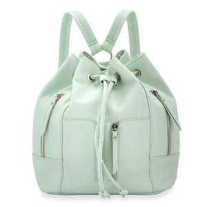 Faux-Leather Drawstring Backpack @ LastCall by Neiman Marcus