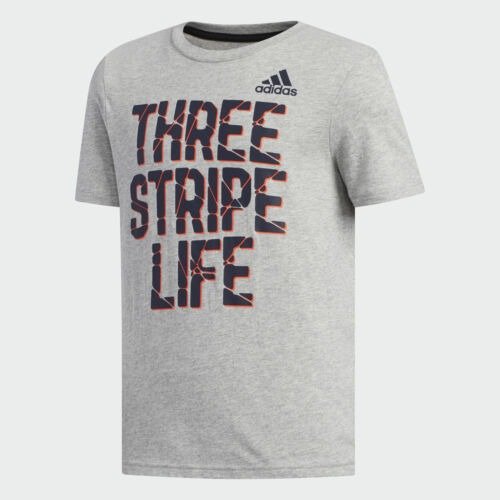 adidas Three Stripe Life Tee Kids'