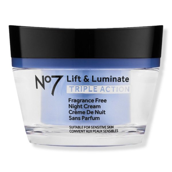 Lift & Luminate Triple Action Fragrance Free Night Cream