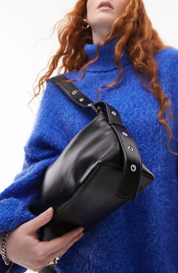 Sophie Faux Leather Shoulder Bag