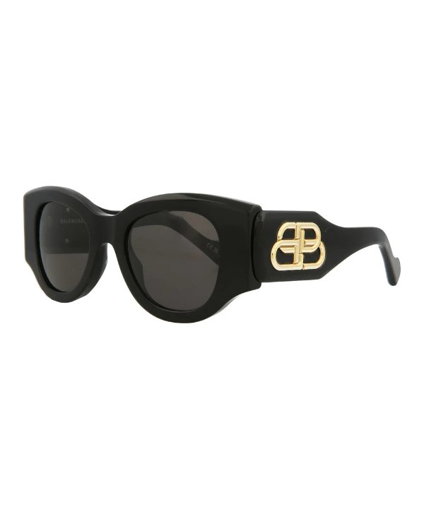 | Black & Gray Best Round Sunglasses