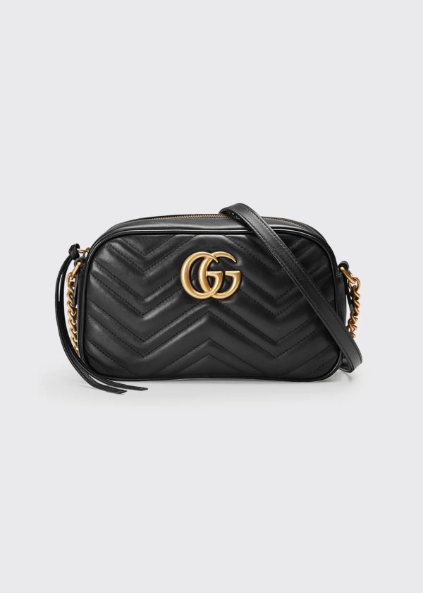 GG Marmont Small Quilted Camera Bag