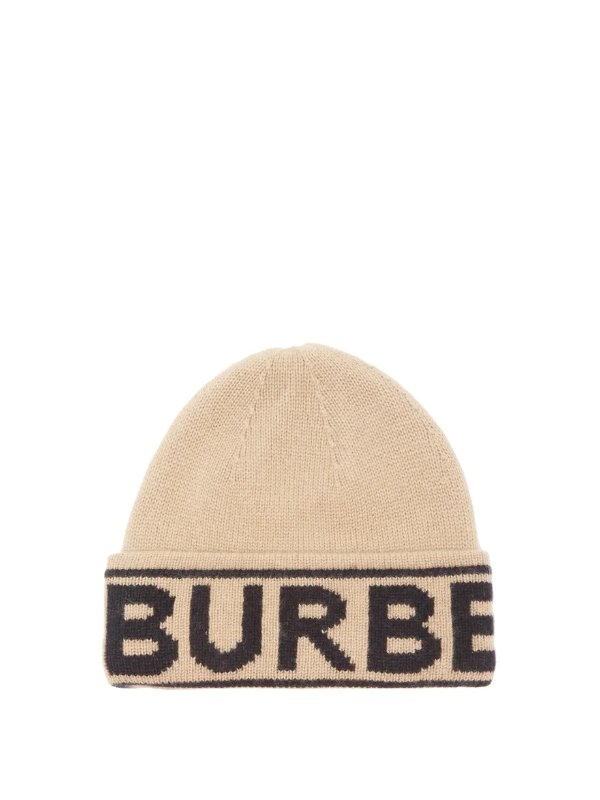 Logo-jacquard cashmere beanie | Burberry